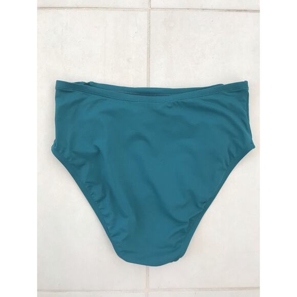 Bleu Rod Beattie Swim Bikini Bottom Swimwear High Waist Ruched - Picture 5 of 6